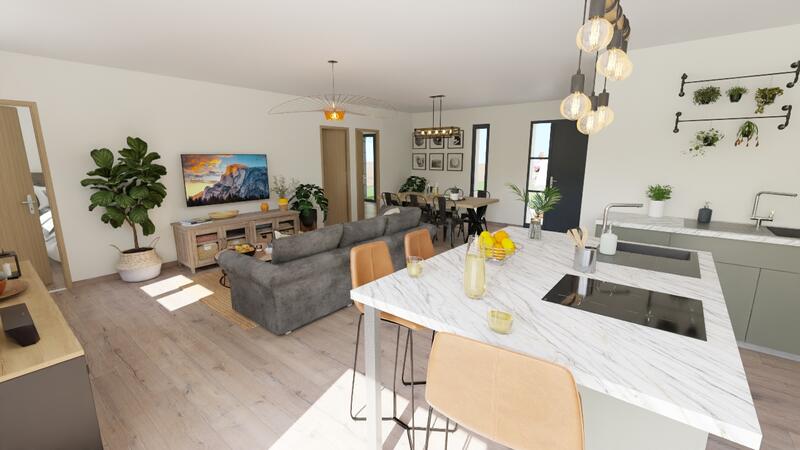 Maison - 105 m² - 5 pièces