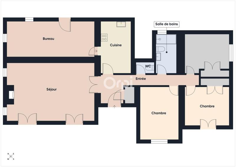 Maison - 95 m² - 4 pièces