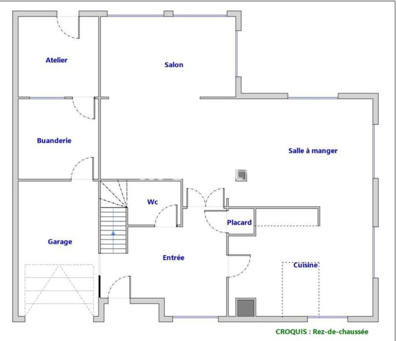 Maison - 225 m² - 7 pièces