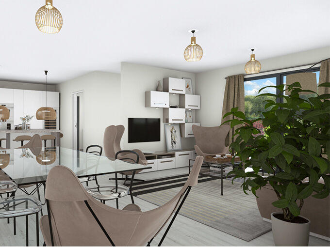 Maison - 92 m² - 4 pièces