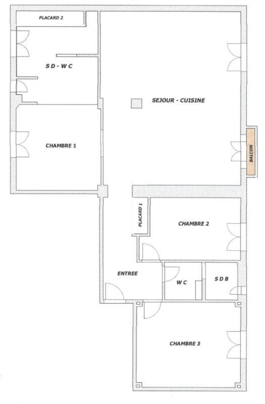 Appartement - 112 m² - 4 pièces