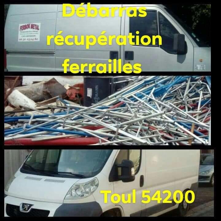 Récupération ferraille . Toul 54200 ( Service gratuit )