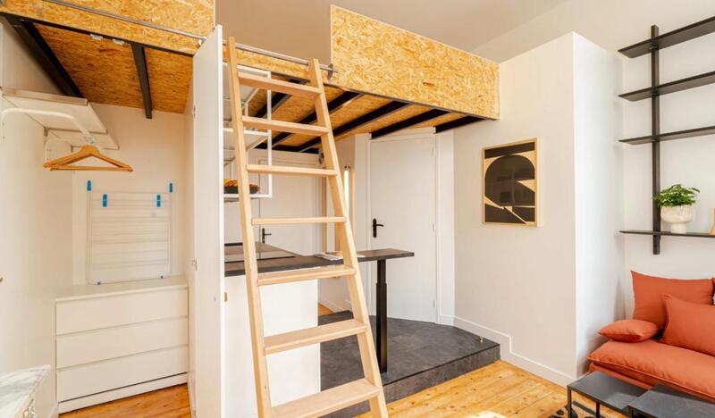 Studio - 17 m² - 1 pièce