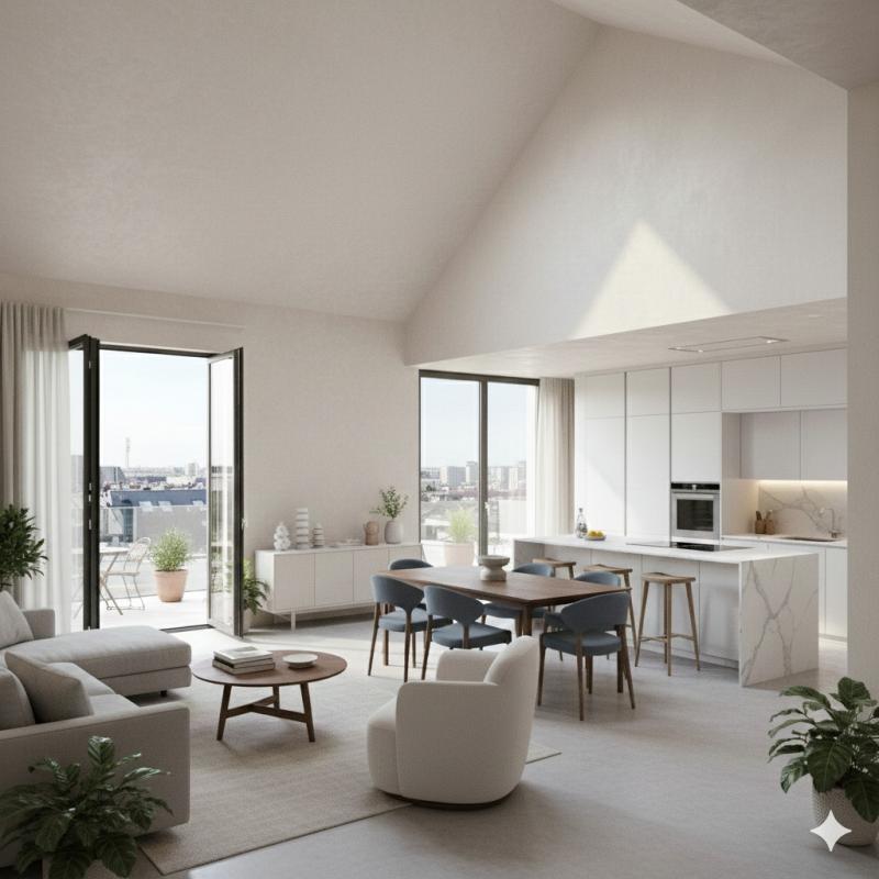 Appartement - 68 m² - 3 pièces
