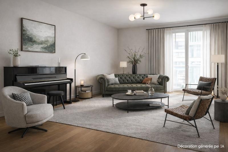 Appartement ancien - 99 m² - 3 pièces