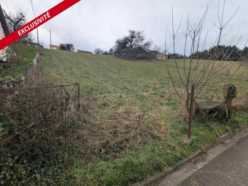 Terrain constructible - 1 232 m²