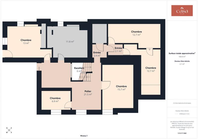 Maison ancienne - 247 m² - 10 pièces