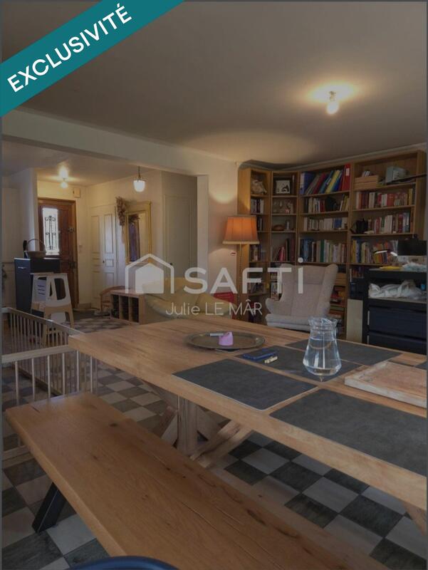 Maison - 120 m² - 6 pièces