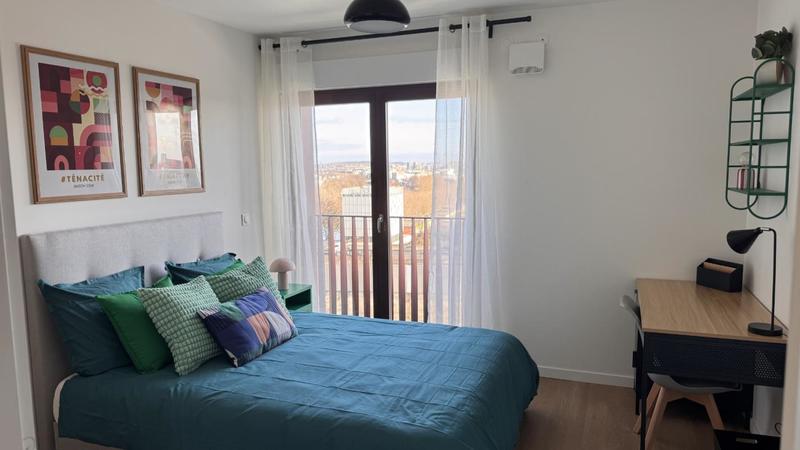 Chambre - 11 m² - 1 pièce