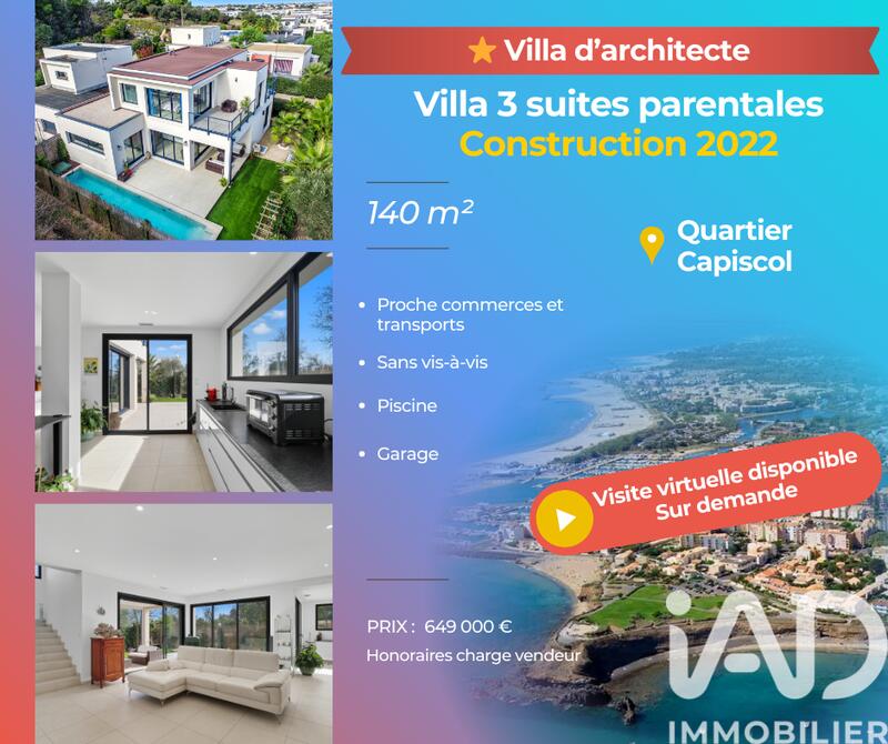 Maison de maîtres - 139 m² - 5 pièces