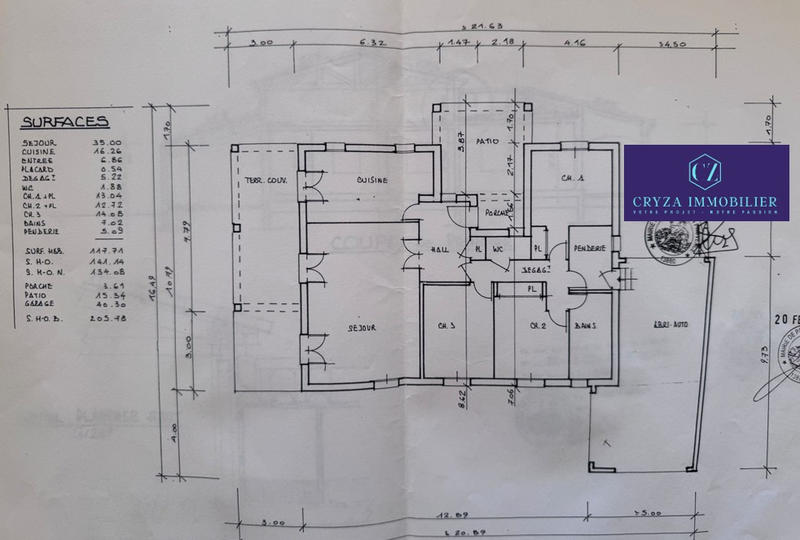 Maison - 117 m² - 4 pièces