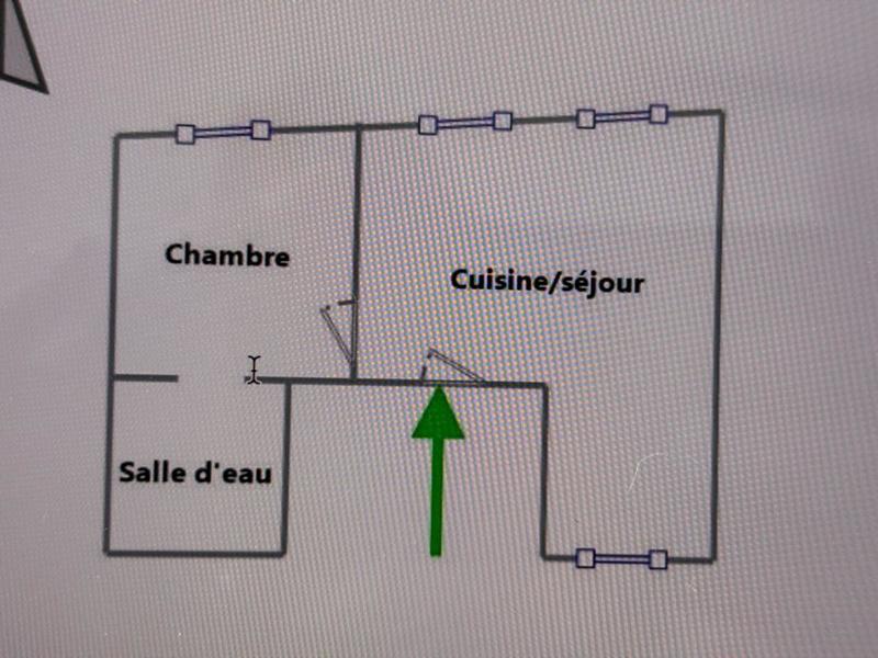 Appartement - 33 m² - 2 pièces