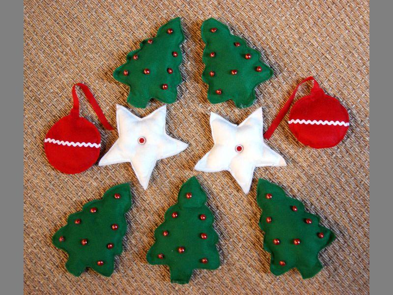 Une journée à la campagne en famille : décorations de Noël