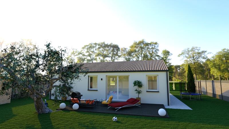 Maison - 65 m² - 3 pièces