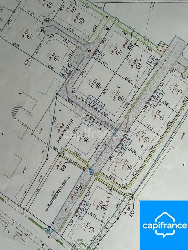 Terrain constructible - 351 m²