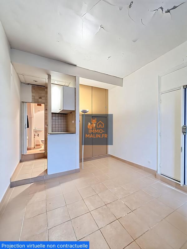 Appartement - 18 m² - 1 pièce