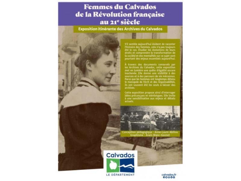 Exposition "Femmes du Calvados de la Révolution française au 19e siècle"