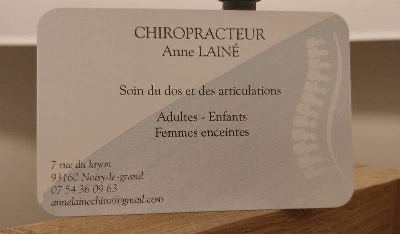 Anne Lainé Chiropracteur
