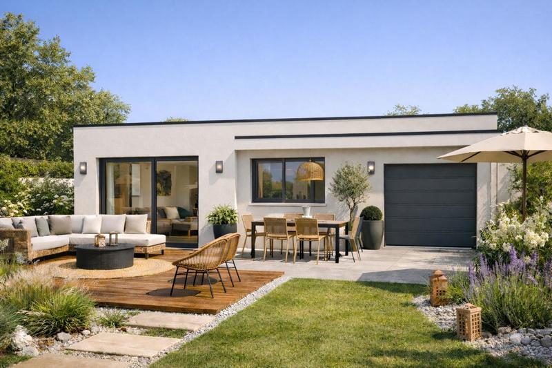 Maison - 80 m² - 4 pièces