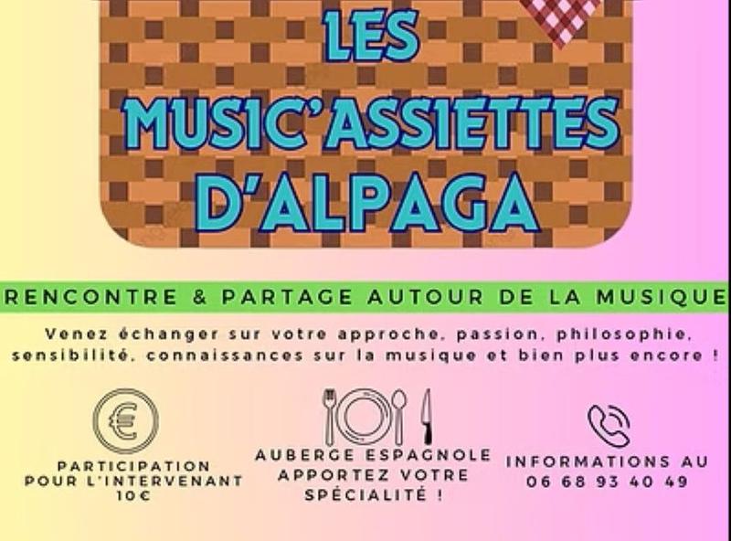 Les music'assiettes d'Alpaga
