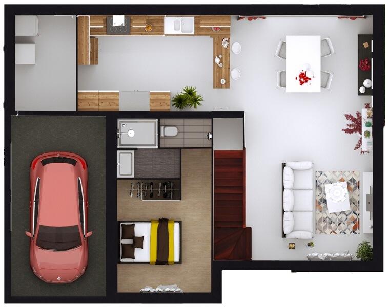 Maison - 116 m² - 6 pièces