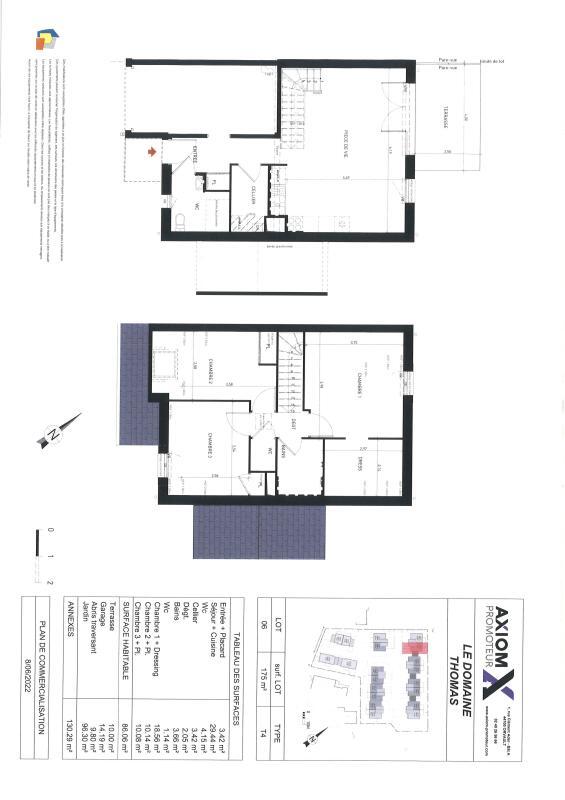 Maison - 86 m² - 4 pièces