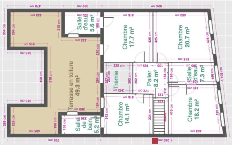 Maison - 260 m² - 10 pièces
