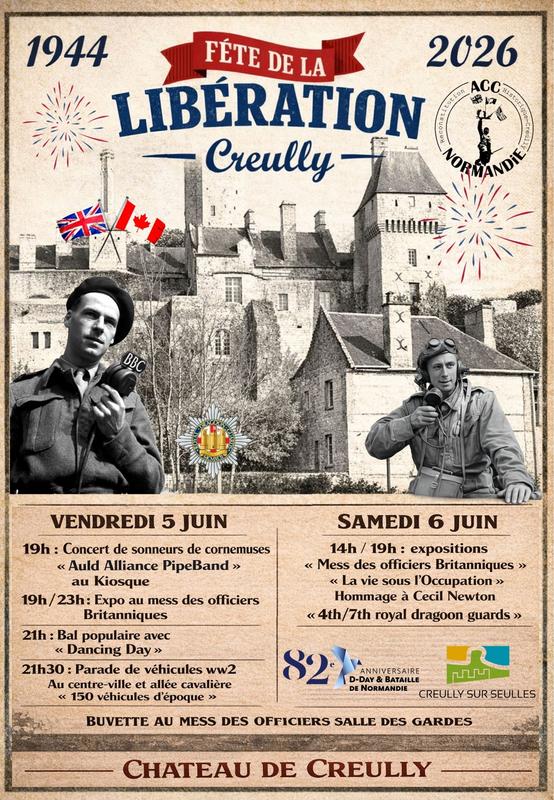 Fête de la Libération à Creully