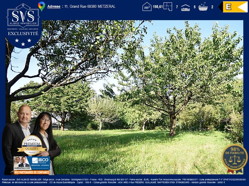 Maison - 199 m² - 7 pièces