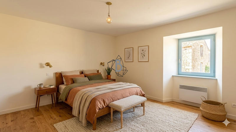 Maison de village - 120 m² - 5 pièces