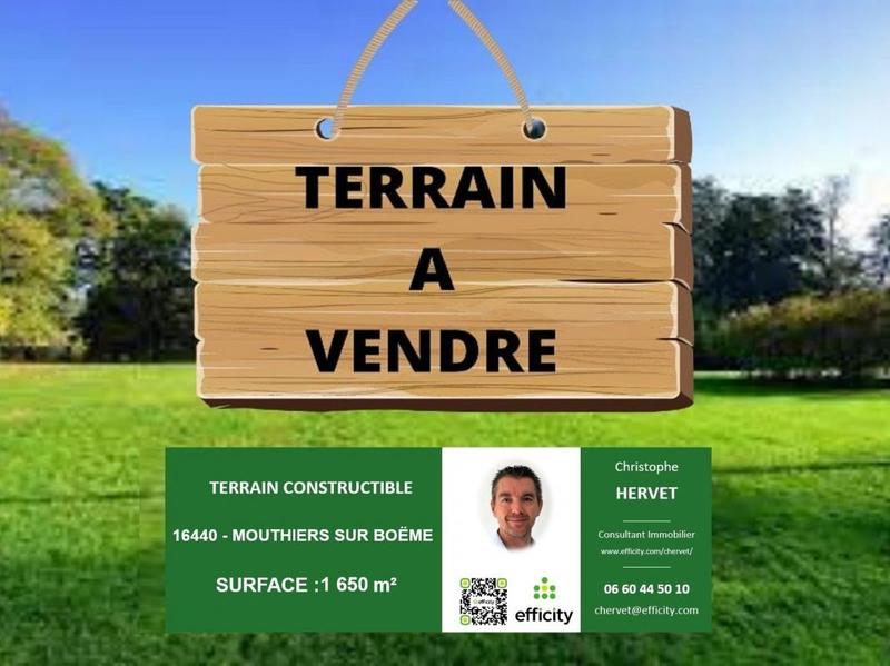 Terrain - 1 650 m²
