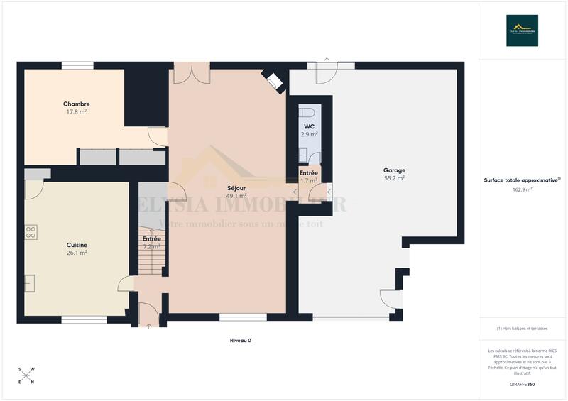 Maison - 225 m² - 7 pièces