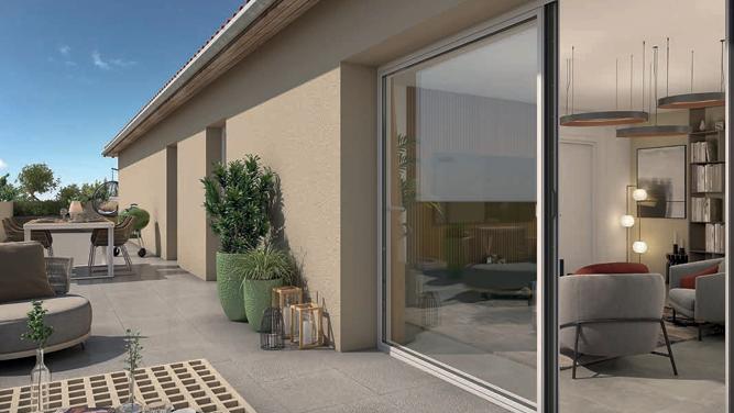 Appartement - 43 m² - 2 pièces