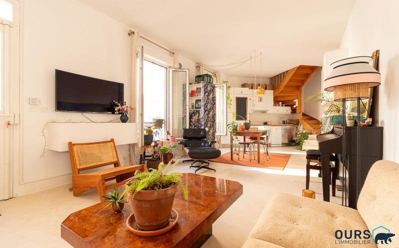 Duplex - 62 m² - 3 pièces