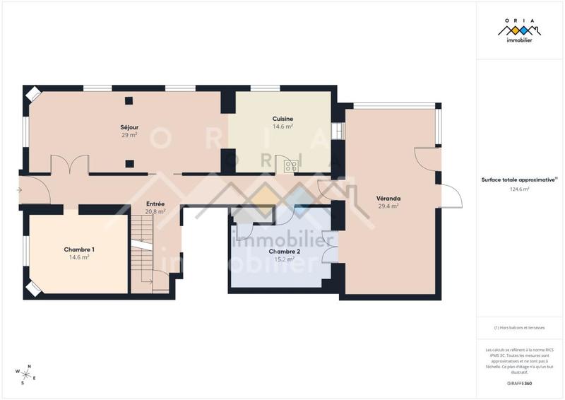 Maison - 186 m² - 7 pièces