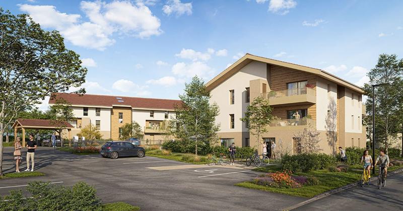 Appartement - 61 m² - 2 pièces