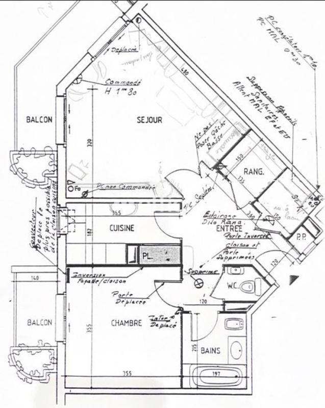 Appartement - 60 m² - 2 pièces
