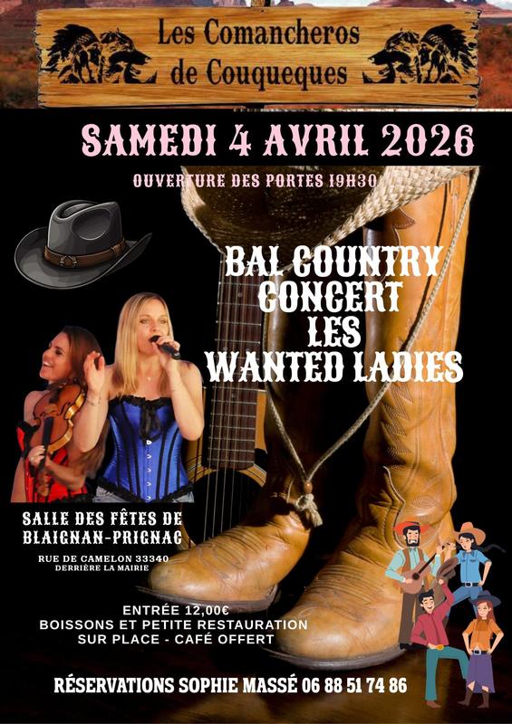 Bal country des Comancheros
