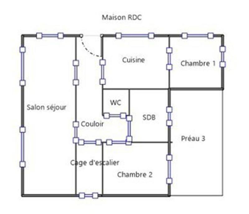 Maison - 90 m² - 4 pièces