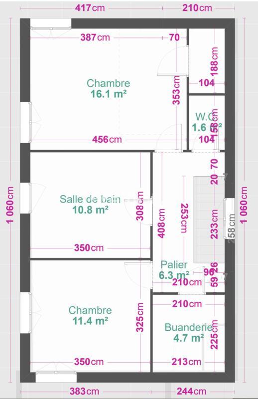 Maison - 126 m² - 4 pièces