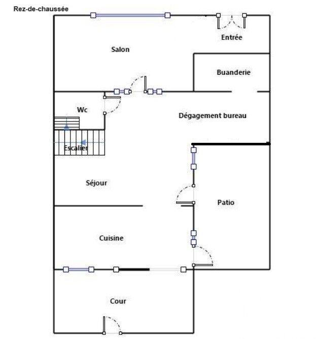 Maison de village - 200 m² - 8 pièces
