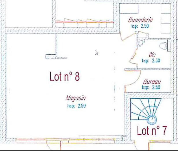 Local commercial - 61 m²