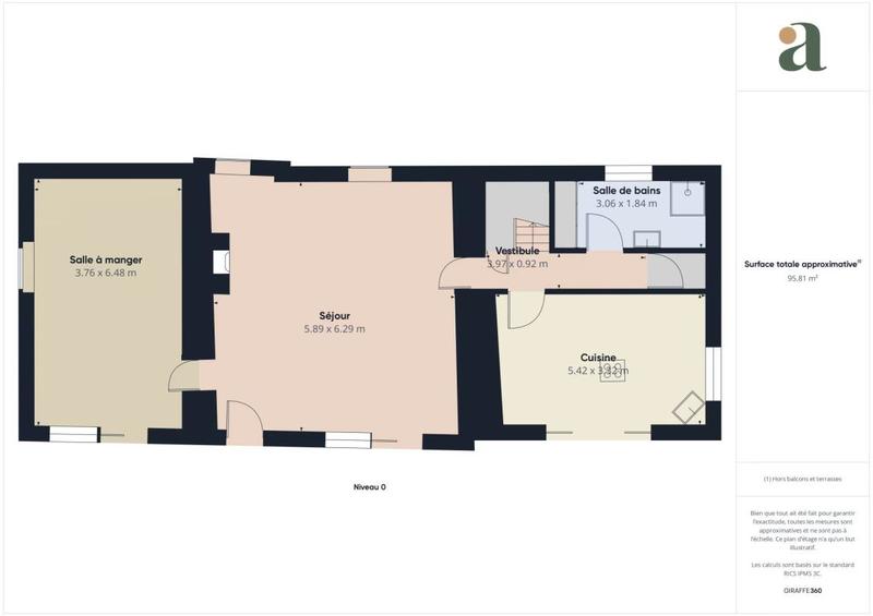 Maison ancienne - 180 m² - 6 pièces