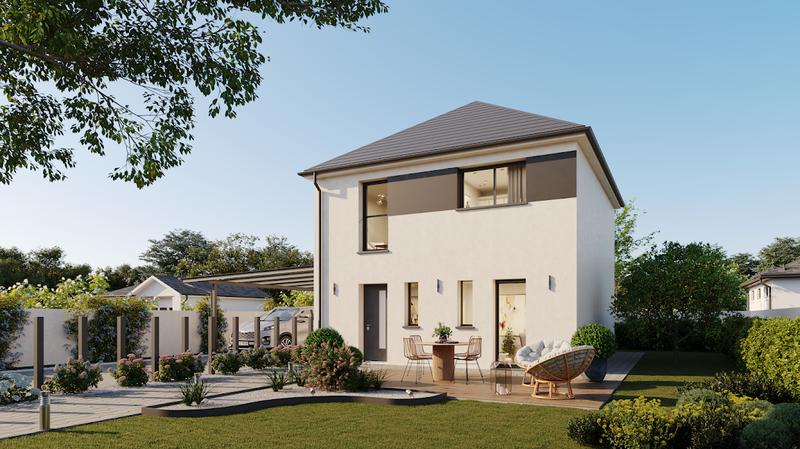 Maison - 90 m² - 4 pièces