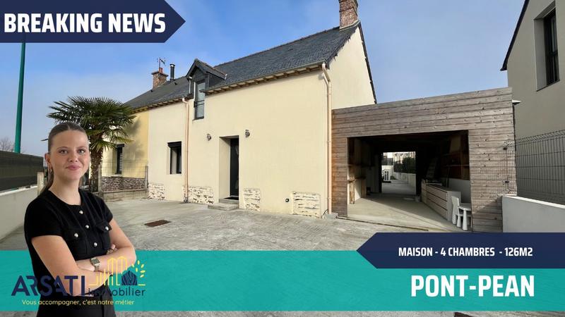 Maison - 126 m² - 6 pièces