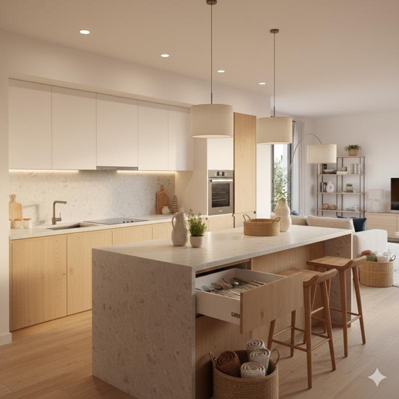 Appartement - 50 m² - 3 pièces