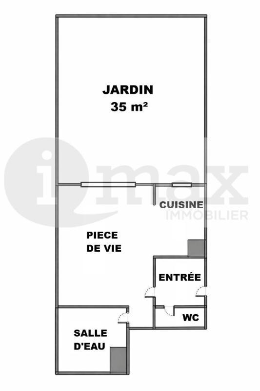 Studio - 30 m² - 1 pièce