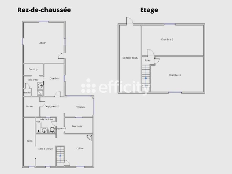 Pavillon - 150 m² - 8 pièces