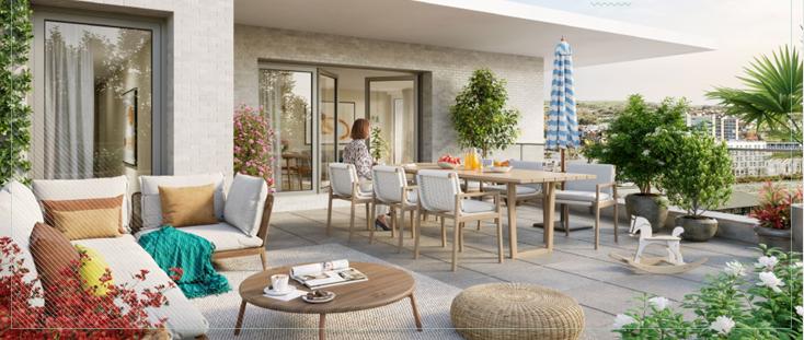 Appartement - 76 m² - 3 pièces