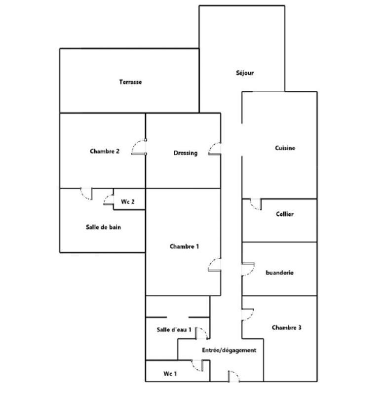 Maison - 121 m² - 5 pièces